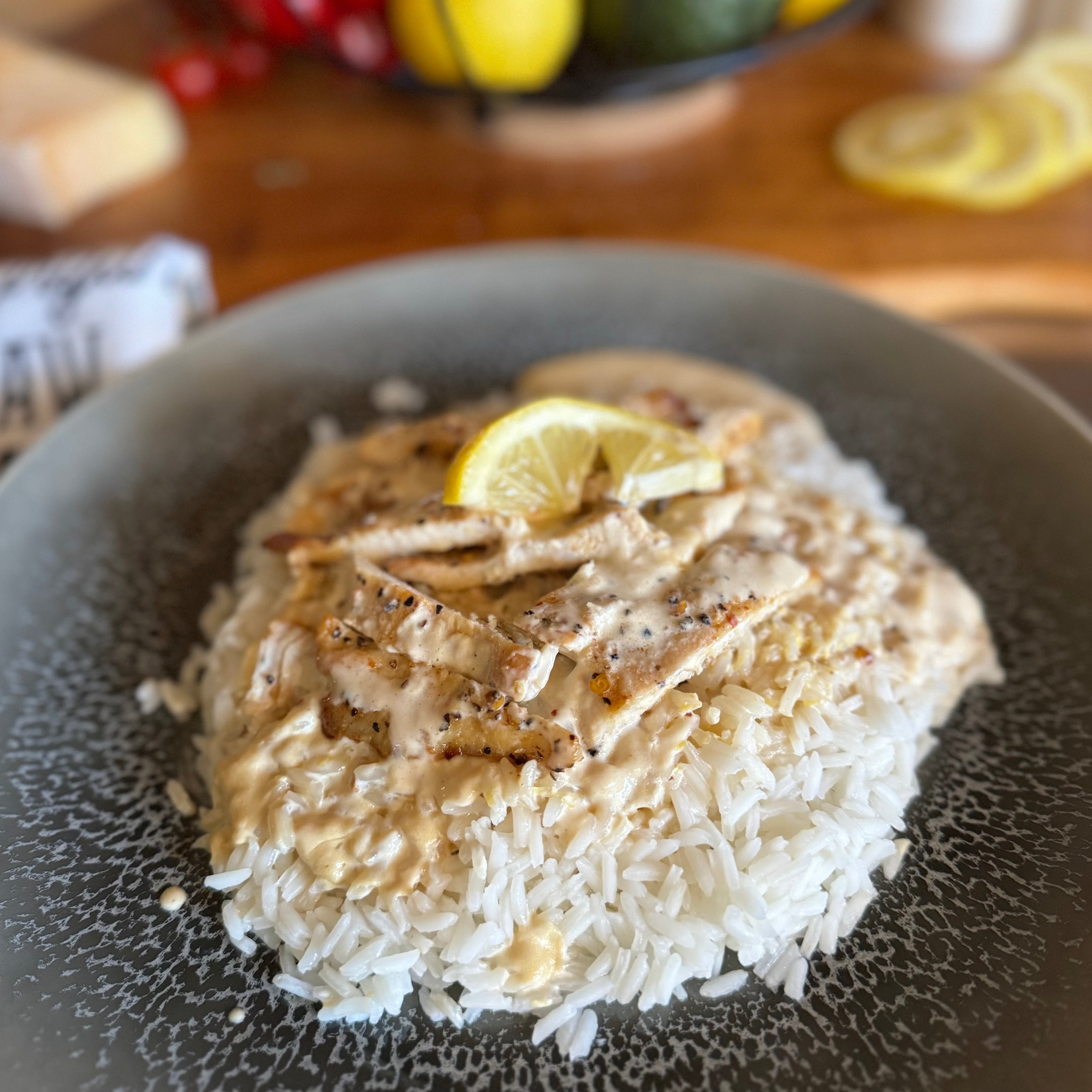 Lemon Chicken & Rice 